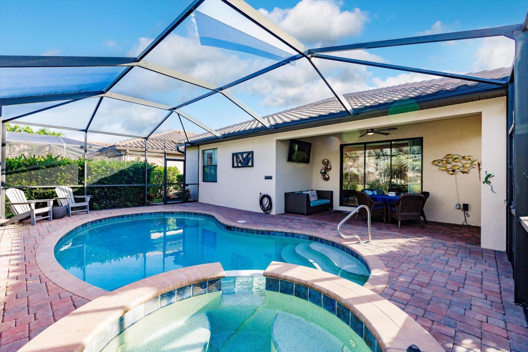 Gorgeous 3Br 3Bth Home Private Office Pool Hot Tub North Naples Buitenkant foto