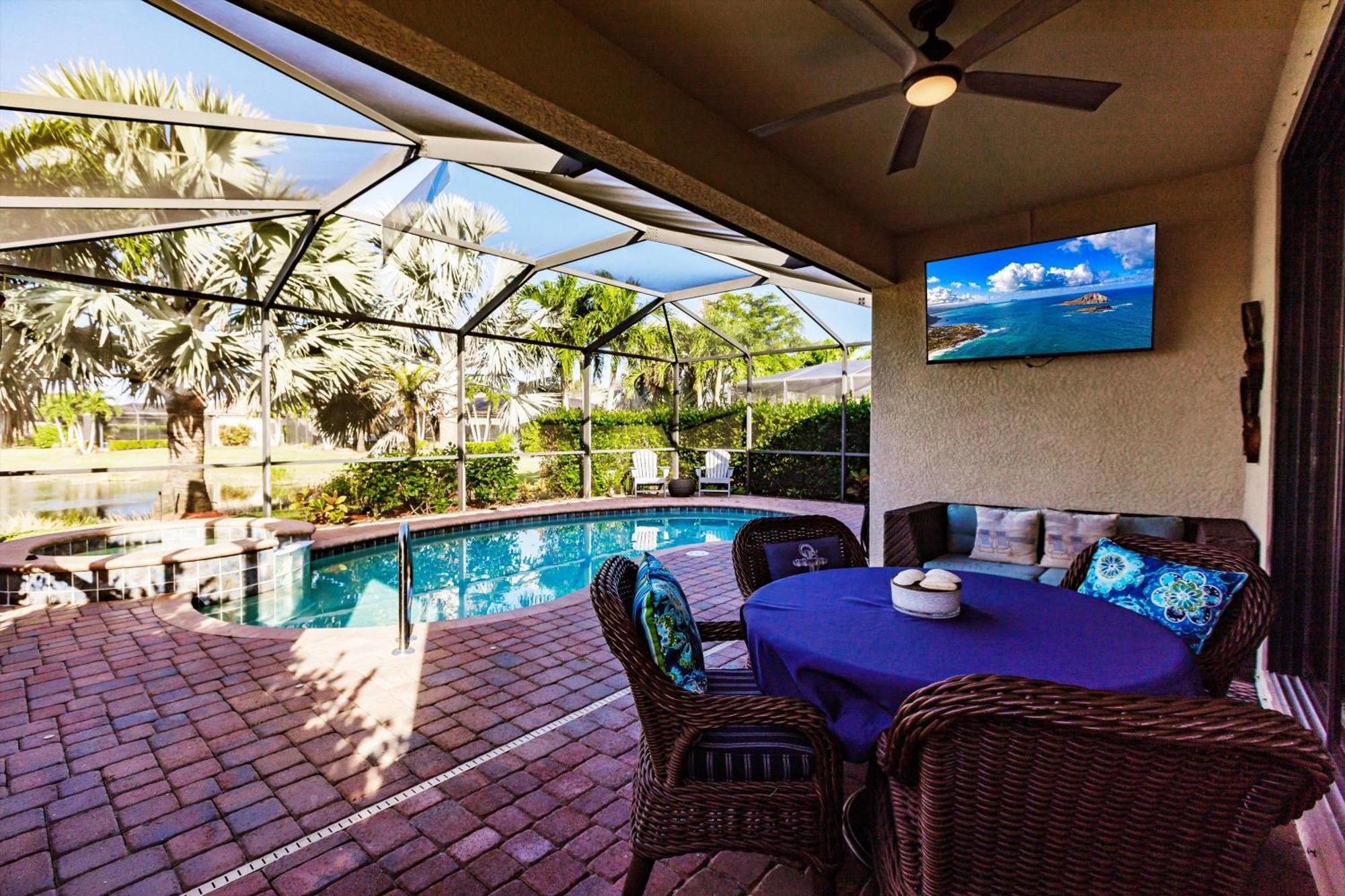 Gorgeous 3Br 3Bth Home Private Office Pool Hot Tub North Naples Buitenkant foto